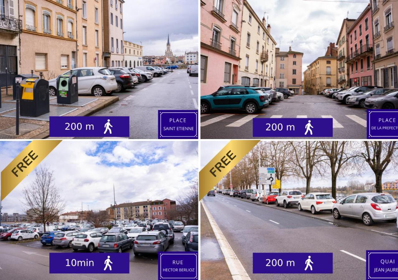 Myappart71 - La Prefecture - Appartement En Coeur De Ville Mâcon Eksteriør billede